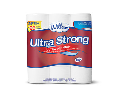 Willow Mega Roll Ultra Strong Bath Tissue