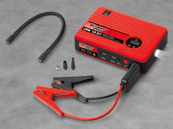Powerbank mit Kompressor
