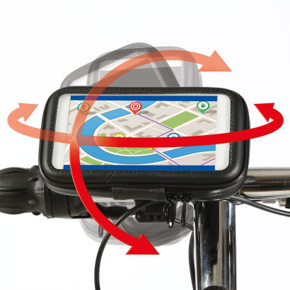 Smartphone-Halterung für Fahrräder