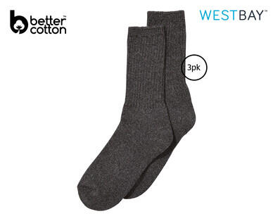 Adult's Boot Socks 3pk
