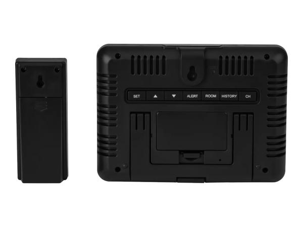 Auriol Black Radio-Controlled Weather Station