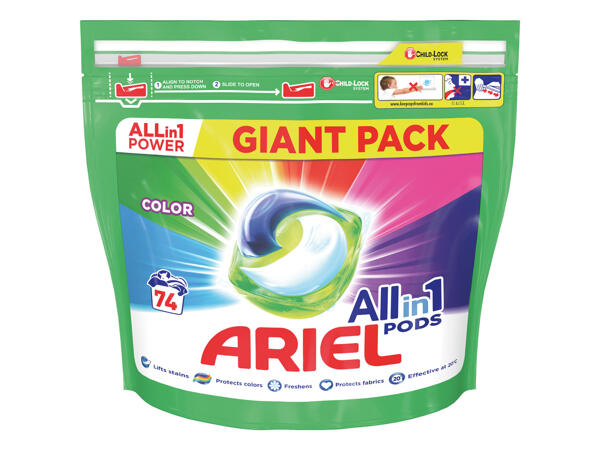 ARIEL KAPSLE NA PRANÍ