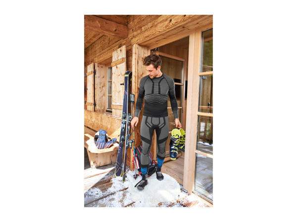 Crivit Pro Adults' Seamless Ski Base Layer Trousers