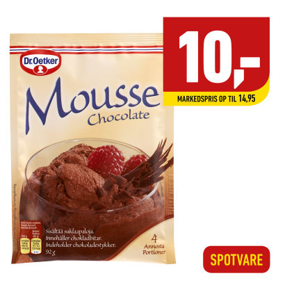 DR. OETKER 
Chokolademousse