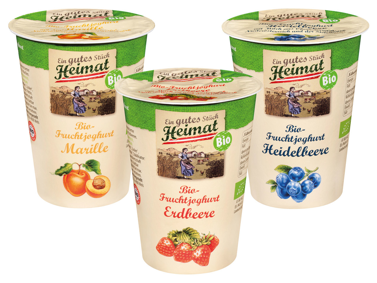EIN GUTES STÜCK HEIMAT Bio-Fruchtjoghurt