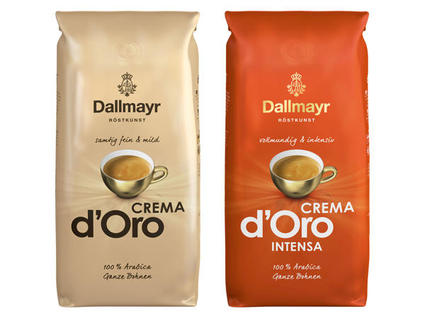 DALLMAYR Crema d'Oro ganze Bohne