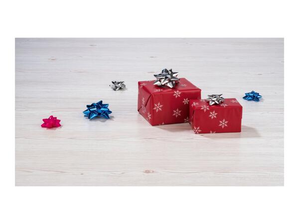 Crelando Pink / Blue / Silver Gift Bow Set - 15 Pack