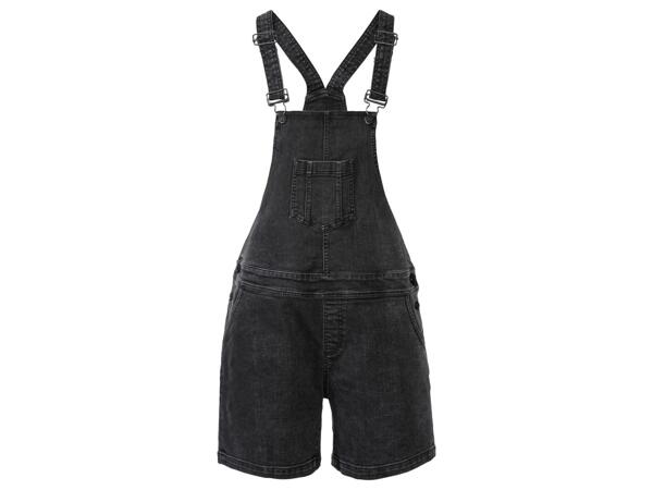 Ladies' Denim Dungaree Shorts