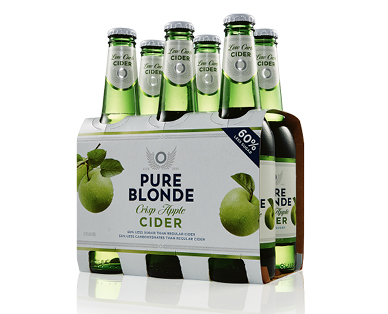 Pure Blonde Crisp Apple Cider 6 x 355ml