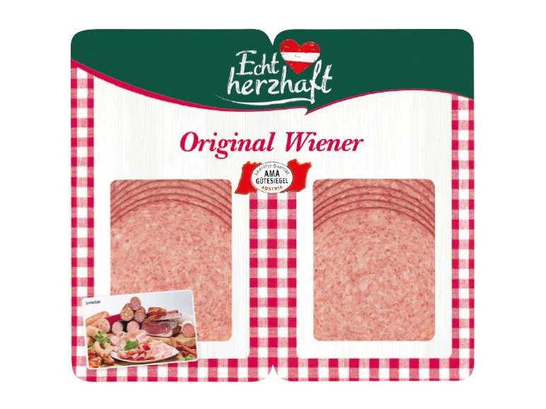 ECHT HERZHAFT Wiener geschnitten