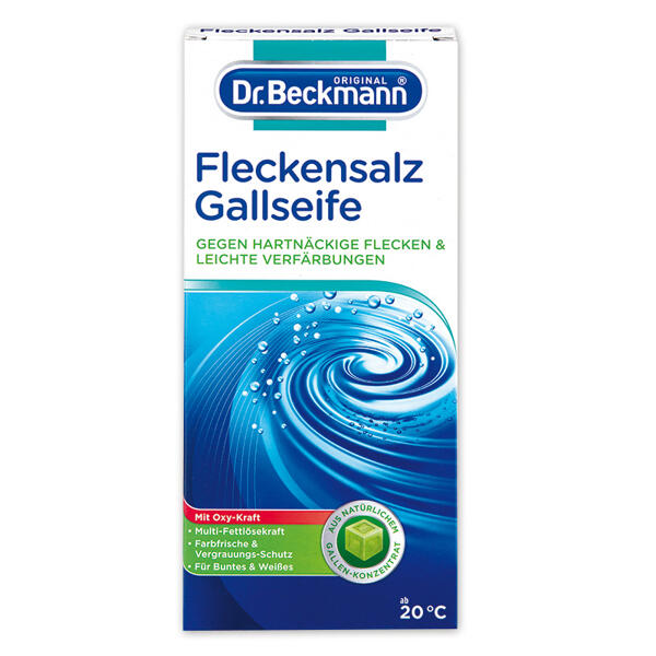 Fleckensalz Gallseife