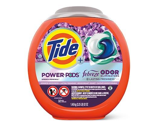 Tide Power Pods Plus Febreze