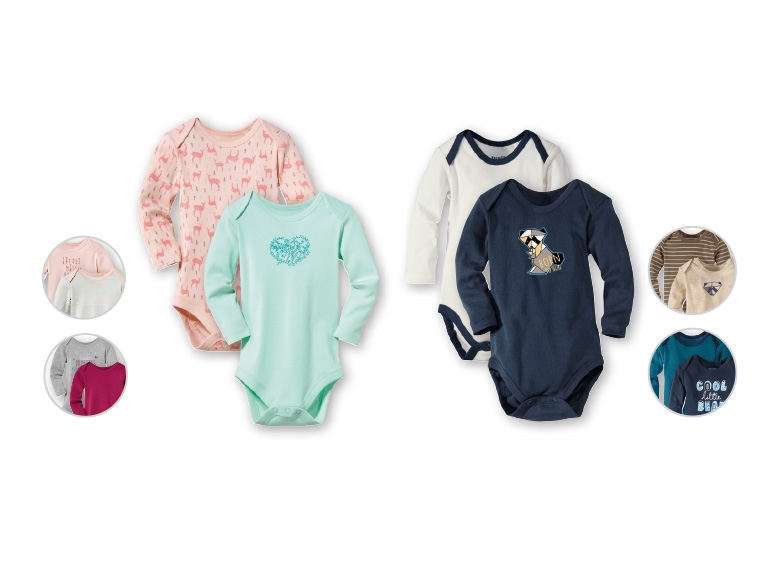 LUPILU(R) Babies' Long-Sleeved Bodysuits