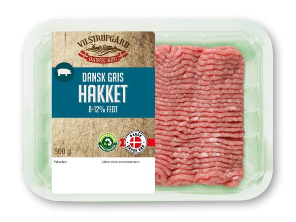 VILSTRUPGÅRD Hakket dansk grisekød, dansk kalvemedister eller hakket gris og kalv