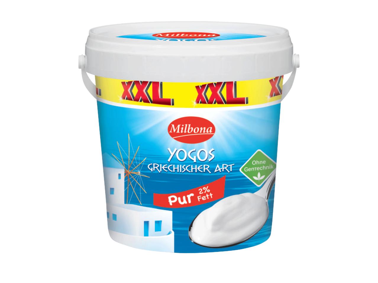 MILBONA Low Fat Greek Style Yoghurt