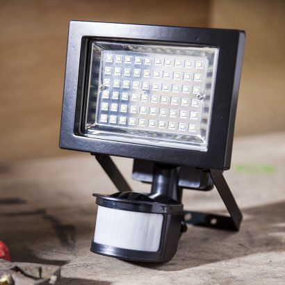 Ledstraler met sensor