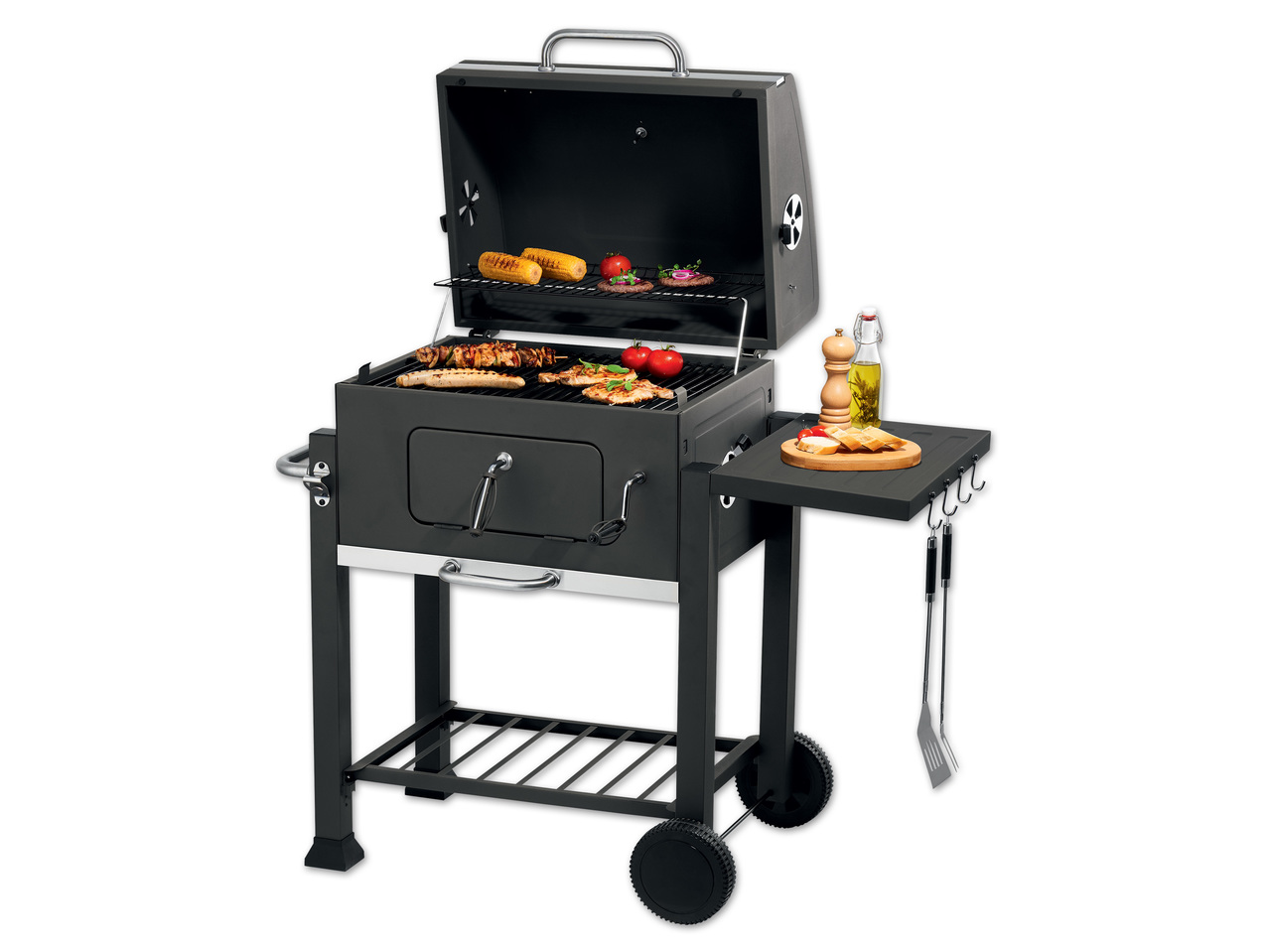TEPRO(R) Holzkohlengrill „Toronto Click"