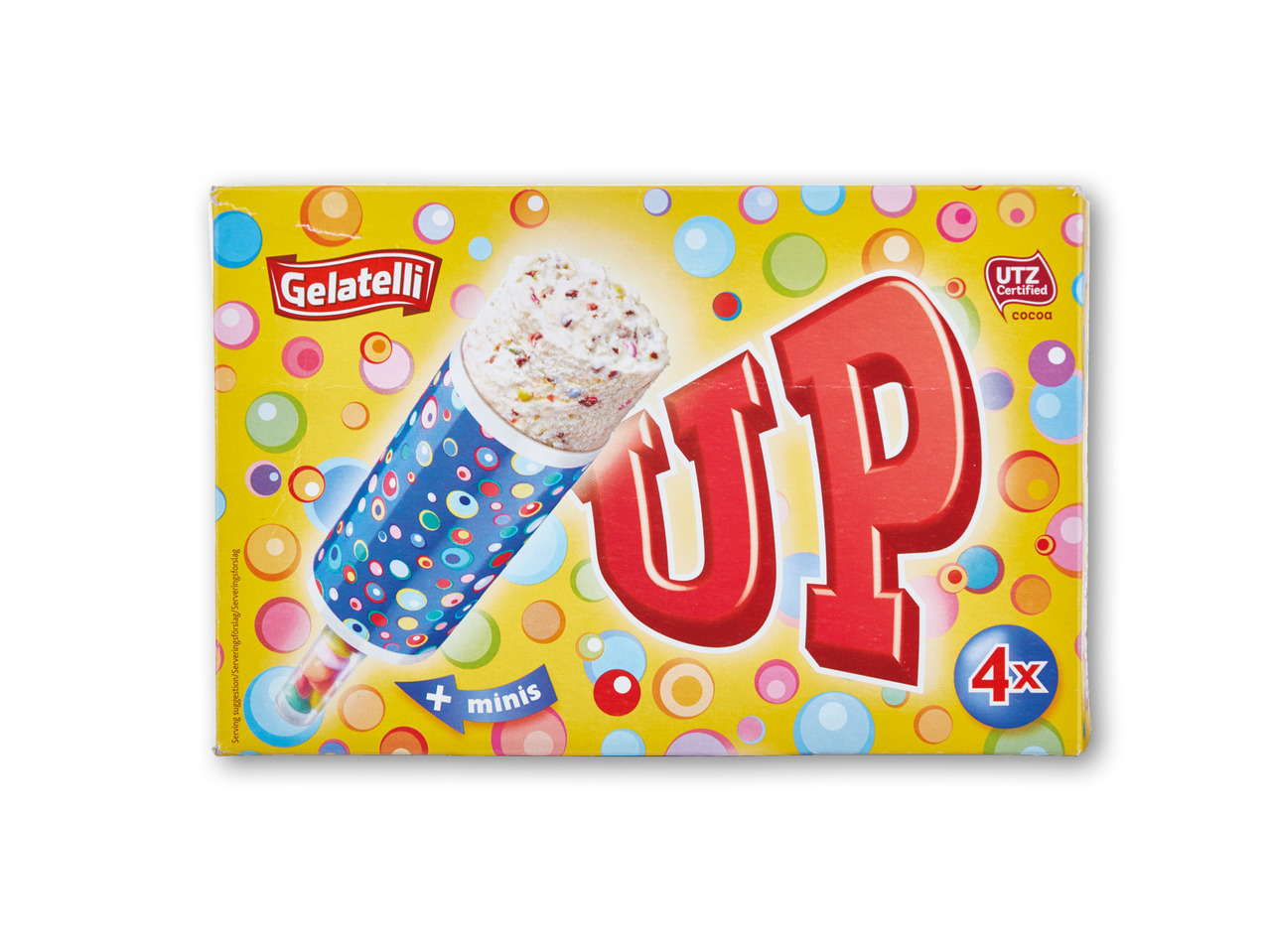 GELATELLI Push-upvaniljeis