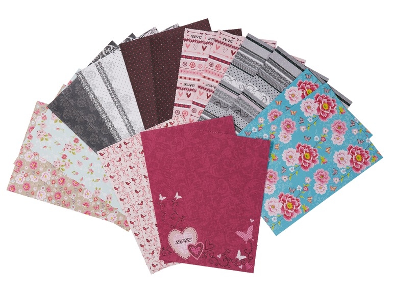 Set Craft Paper or Craft Set, 83 pieces
