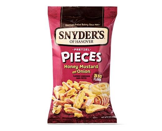 Snyder's of Hanover Honey Mustard or Hot Buffalo Pretzel Pieces - Aldi ...