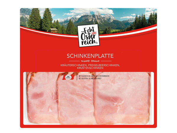 Schinkenplatte