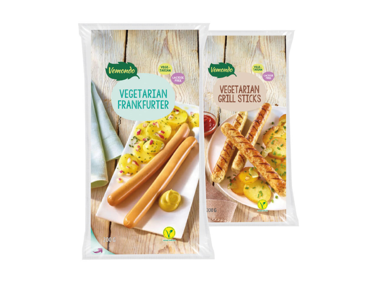 Vegetarian Frankfurter / Grill Sticks