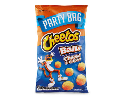 Cheese & Bacon Balls 190g or Chicken Twisties 270g