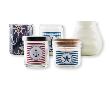 Bougies au design maritime