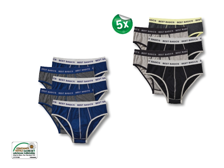 Slips, lot de 5