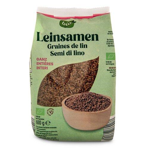 BIO Bio-Samen, Leinsamen ganz
