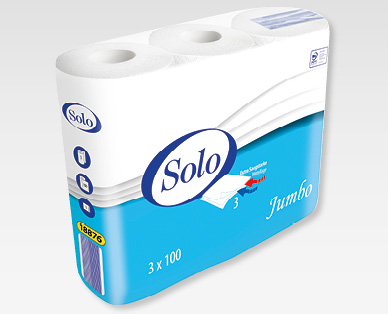 SOLO Haushaltspapier "Jumbo-Rollen"