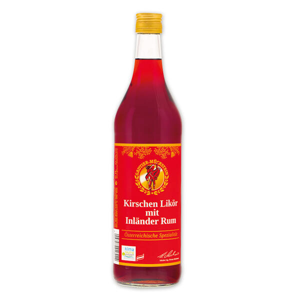 Kirschen Likör mit Inländer Rum