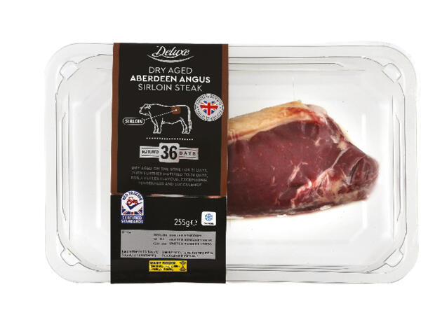Deluxe Dry Aged Angus Beef Sirloin Steak