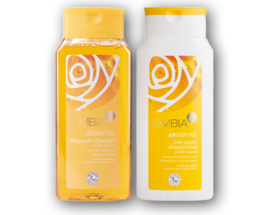 Prodotti anti-aging per la cura del corpo all'olio di Argan OMBIA