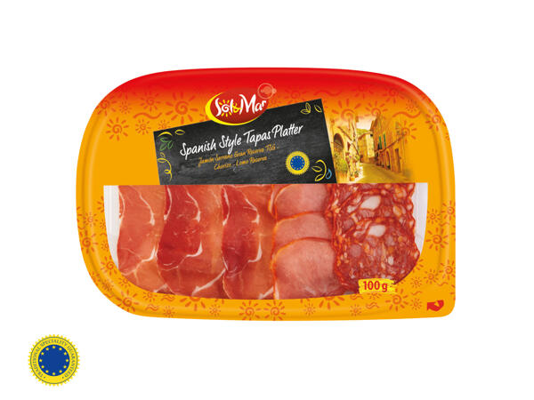 Tapas-tallrik