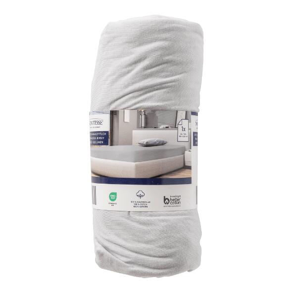 NOVITESSE(R) 				Drap-housse XXL en jersey, 2 pers.