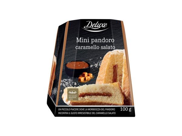 Mini Pandoro with salted Caramel Filling
