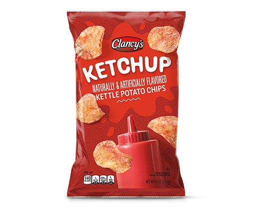 Clancy's Ketchup or Sweet Mustard Potato Chips