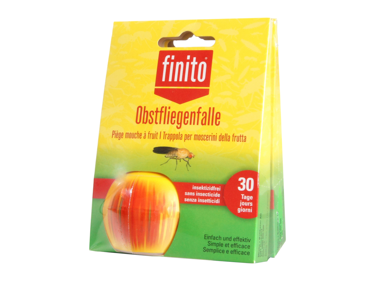 Piège mouche à fruit Finito