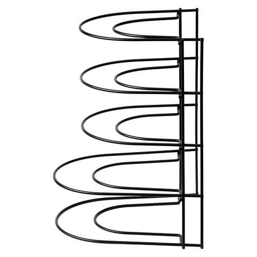 Wire Cabinet Organizer - Pan Sorter, Black