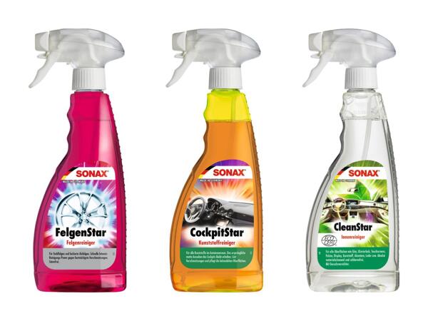 Nettoyant pour jantes/​tableau de bord/​intérieur de voiture Sonax