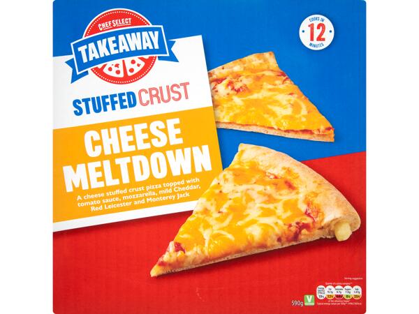 Chef Select Stuffed Crust Cheese Feast Pizza
