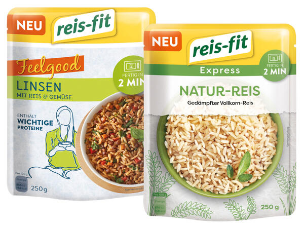 Reis-fit Feel-good oder Express Reis