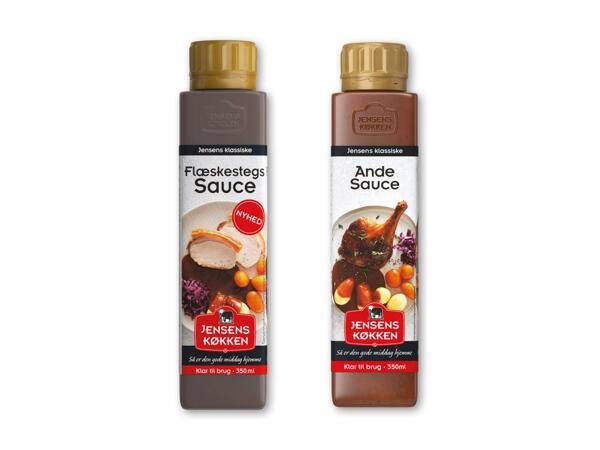 Jensens flæskestegs- eller andesauce