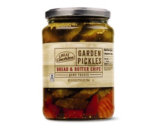 Great Gherkins 
 Garden Pickles Spears or Chips