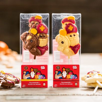 Sucettes en chocolat, 2 pcs