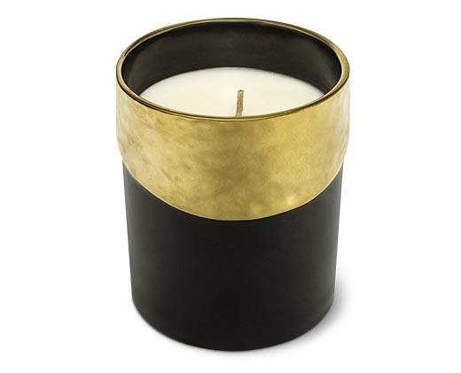 Huntington Home 
 Gold Hammered Candle