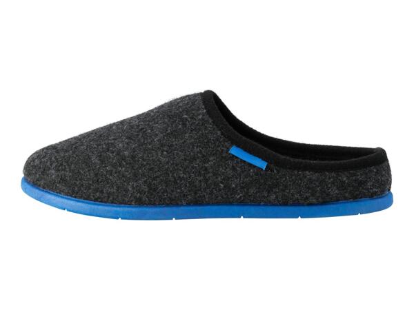 Livergy Men's Felt Slippers