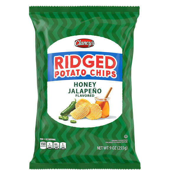 Clancy's Honey Jalapeno Ridged Chips