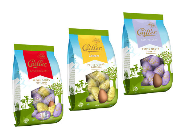Ovetti di cioccolato Cailler